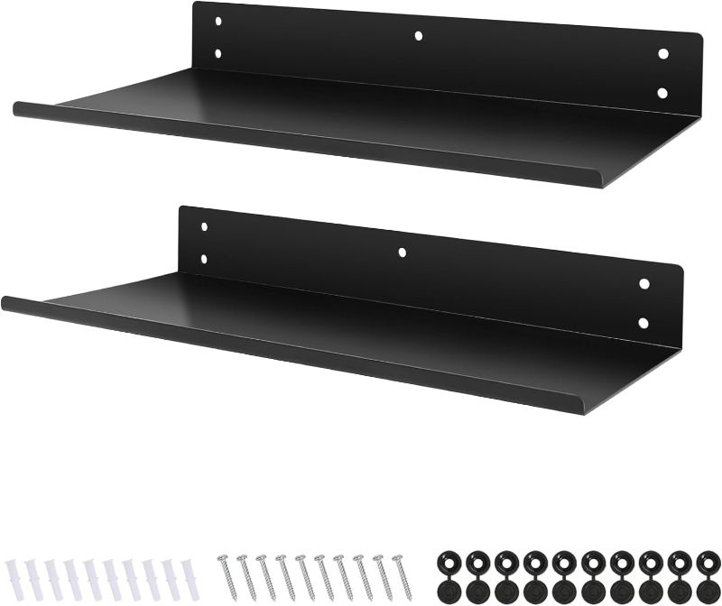 Photo 1 of Daanxw Multi-Functional Steel Shelf, Can be Used Alone or for Pegboard, Wall Mounted Shelf?Pegboard Shelves,Pegboard Shelf Brackets,Pegboard Shelf Assembly (Black) 