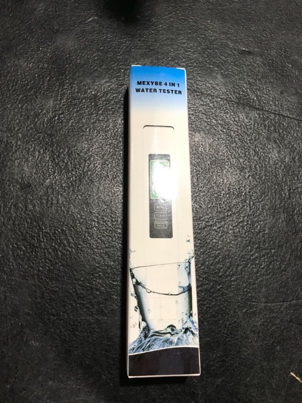 Photo 2 of 2024 All-New 4 in 1 Tds Meter Digital Water Tester - Accurate and Reliable TDS EC & Temperature(°C,°F) Meter - 0-9990ppm - Professional Testing for Drinking Water, RO/DI System, Aquariums, Pool, etc. White