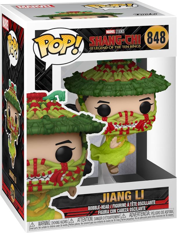 Photo 1 of Funko POP Pop! Marvel: Shang Chi and The Legend of The Ten Rings - Jiang Li, Multicolor, 3.75 inches