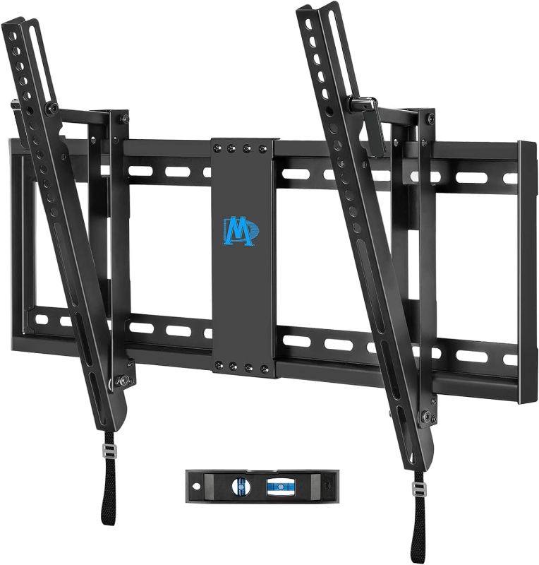 Photo 1 of Mounting Dream Tilt TV Wall Mount TV Bracket for Most of 42-70 Inches TV, TV Mount Tilt up to 20 Degrees with VESA 200x100 to 600x400mm and Loading 132 lbs, Fits 16", 18", 24" Studs MD2165-LK