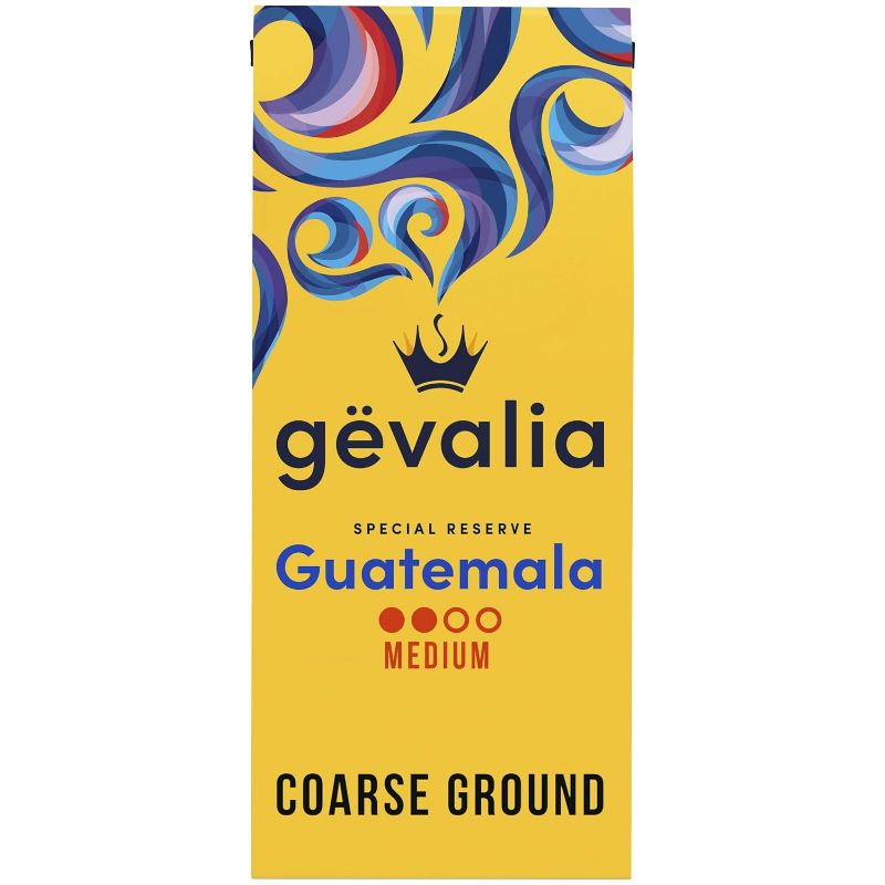 Photo 1 of Gevalia Special Reserve Guatemala Single Origin Medium Roast Coarse Ground Coffee (10 oz Bag) (2 PACK)
