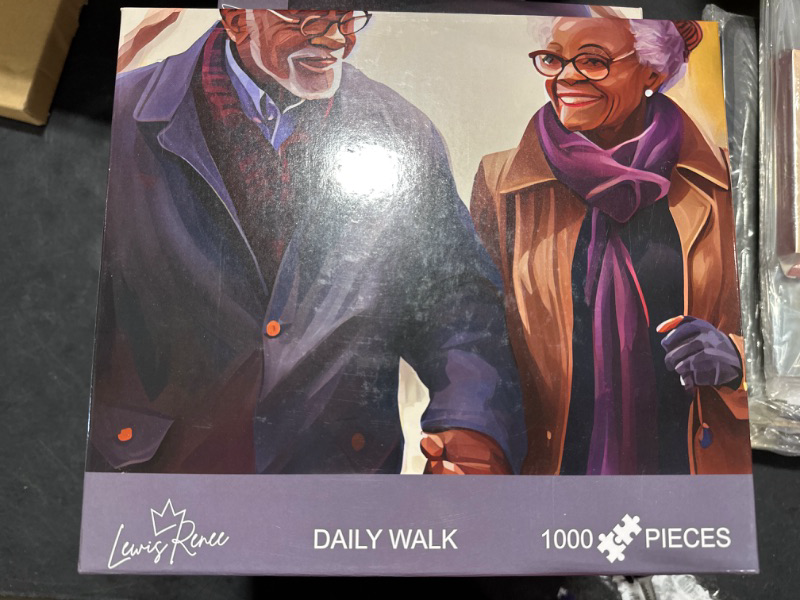 Photo 1 of 1000 Piece Puzzle for Adults Children African American Black Men Puzzle by LewisRenee