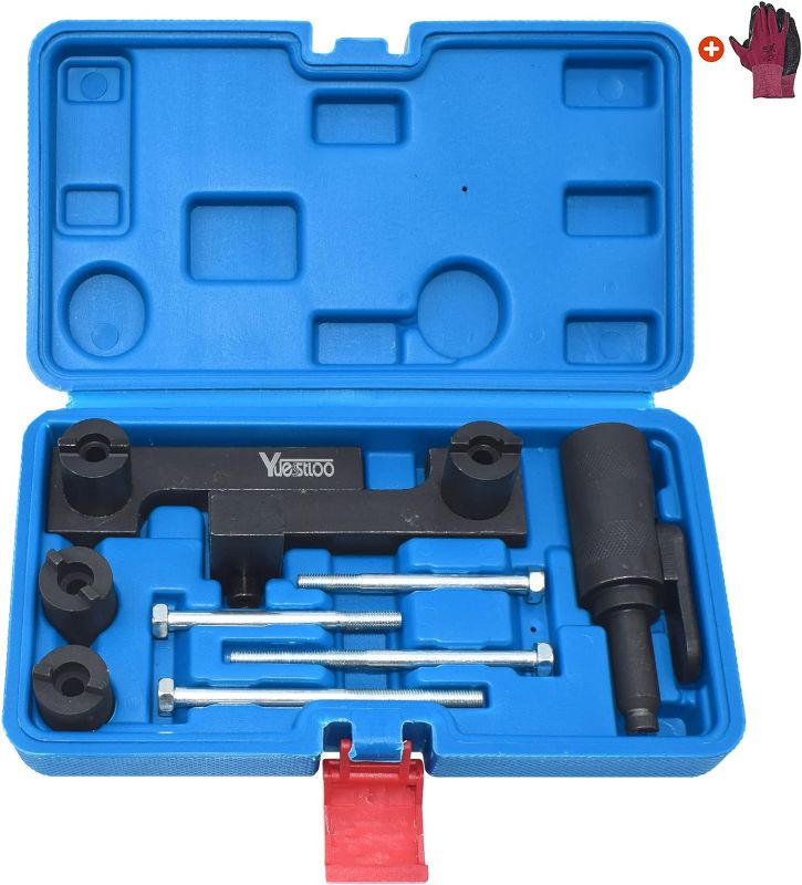 Photo 1 of Yuesstloo Camshaft & Crankshaft Timing Locking Tool Kit, Compatible with Volvo S40 S60 XC90, Replace 9995452, with Carrying Case  GLOVES NOT INCLUDED