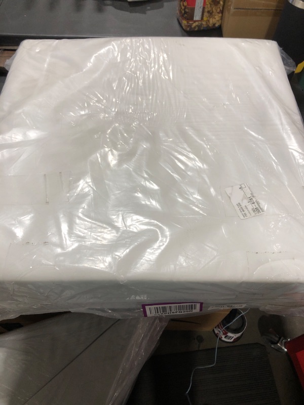 Photo 2 of HOMBYS Couch Cushion Replacement Wrapped with Polyester Batting, High Density Couch Cushions Inserts with Dacron Fiber Layer,Upholstery Cushion Padding with Removable Cover,5 inch Thick,22"x22" White 22"x22"x5"-1 PCS