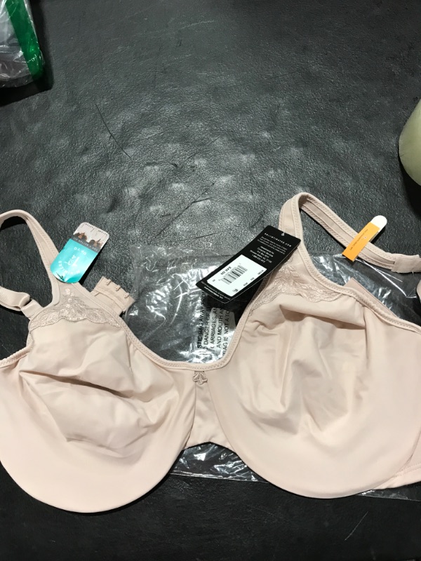 Photo 2 of Bali Passion for Comfort Minimizer Bra, Full-Coverage Underwire Bra with Seamless Cups, Everyday Bra, No-Bulge Smoothing 36DD Sandshell