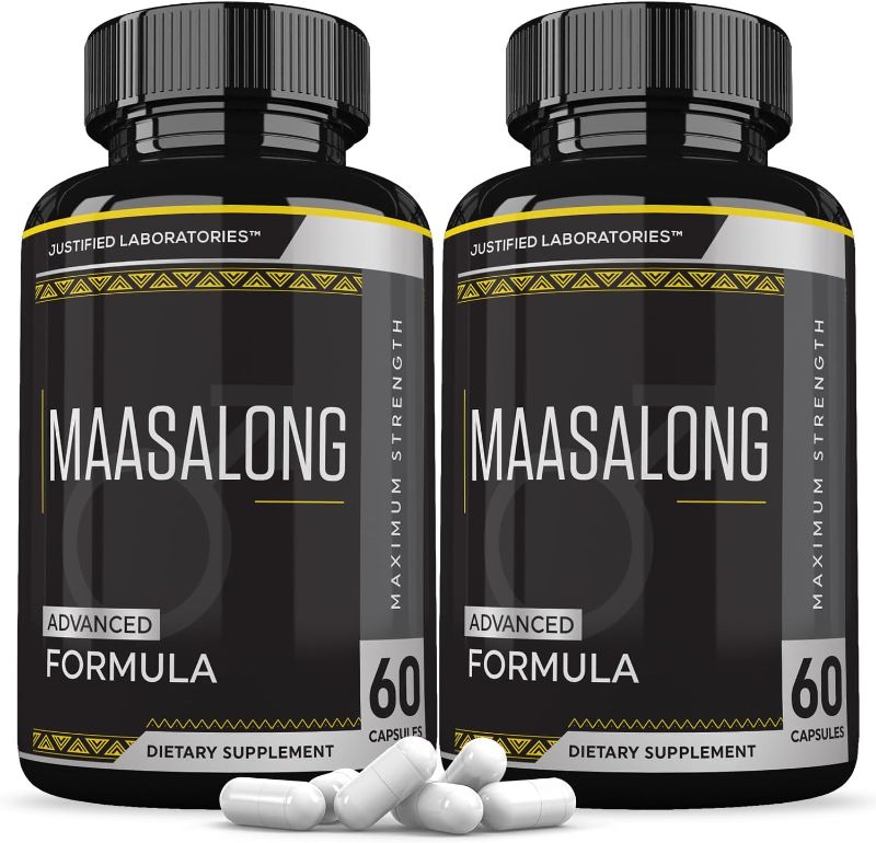 Photo 1 of (2 Pack) Maasalong Advanced Men's Health Formula 120 Capsules Expire February 2025
