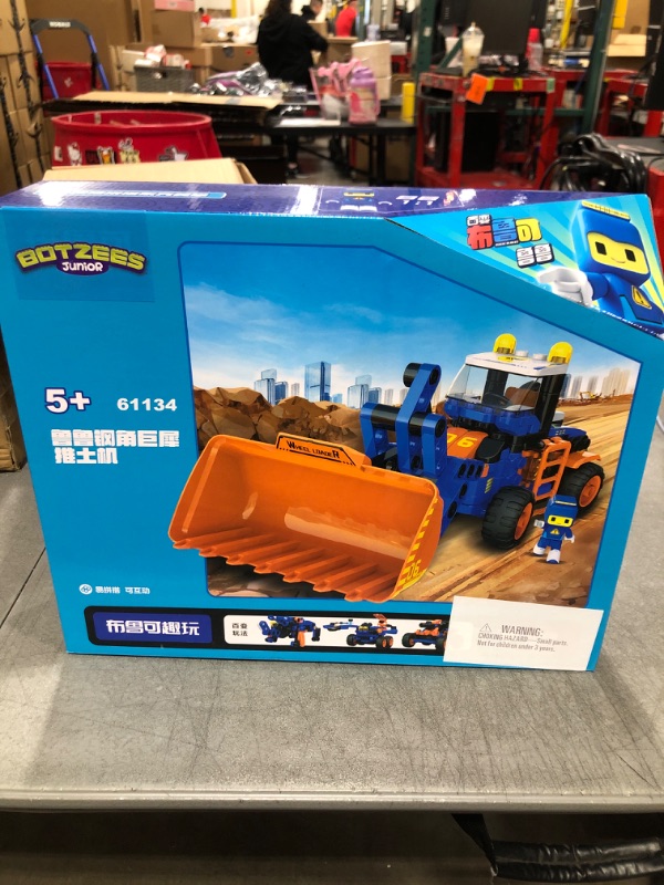 Photo 2 of BOTZEES 8 in 1 STEM Toys for Kids, Bulldozer Building Block Sets, Construction Toys for Boys & Girls Age 5 for Kids
