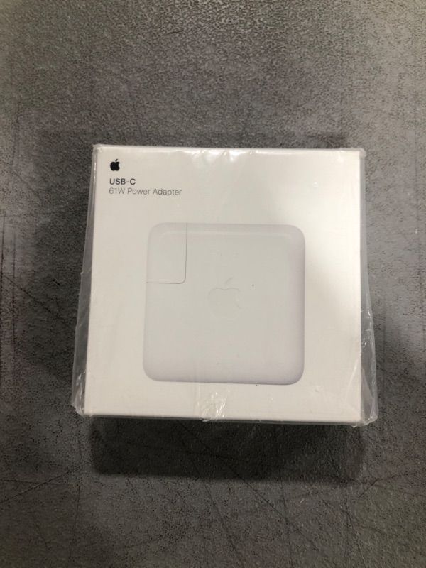 Photo 1 of Apple 61W USB-C Power Adapter