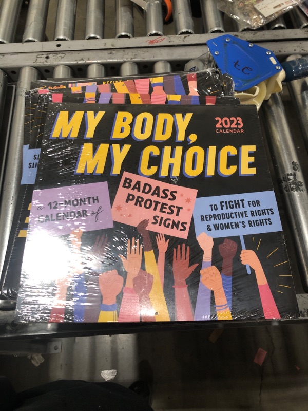 Photo 1 of 2023 My Body My Choice Wall Calendar: A 12-Month Inspirational Art Calendar