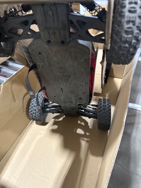 Photo 5 of ARRMA 1/8 Typhon 4X4 V3 3S BLX Brushless Buggy RC Truck RTR (Transmitter and Receiver Included, Batteries and Charger Required), Red, ARA4306V3
