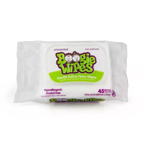 Photo 1 of Boogie Wipes Lavender Saline Nose Wipes - 45ct
