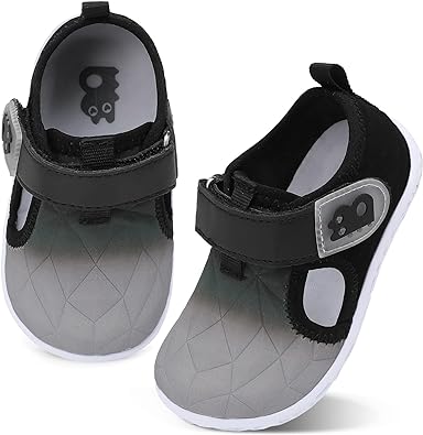 Photo 1 of Besroad Toddler Sneakers Boys Girls Breathable Lightweight Walking Shoes Kids Running Athletic Tennis Non-Slip Daily Shoes Sandals 11.5-12 Little Kids