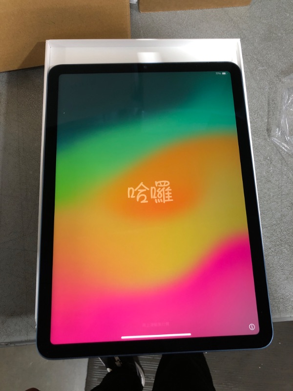 Photo 2 of Apple iPad Air (5th Generation): with M1 chip, 10.9-inch Liquid Retina Display, 64GB, Wi-Fi 6, 12MP front/12MP Back Camera, Touch ID, All-Day Battery Life – Blue WiFi Blue 64GB