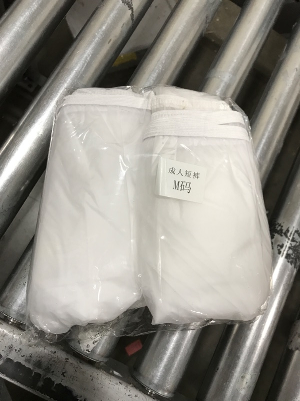 10 Pcs Adult Plastic Pants, Medium, White, Waterproof Incontinence ...