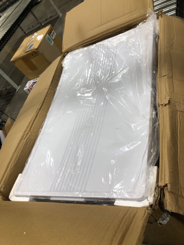 Photo 1 of JOYBOS 4 Packs Stackable Storage Bins with Lids and Wheels-32 Gal Plastic Storage Bins, Collapsible Storage Bins with Doors, Closet Organizers and Storage, for Home, Office, Kitchen 32 Gal-4 Pack