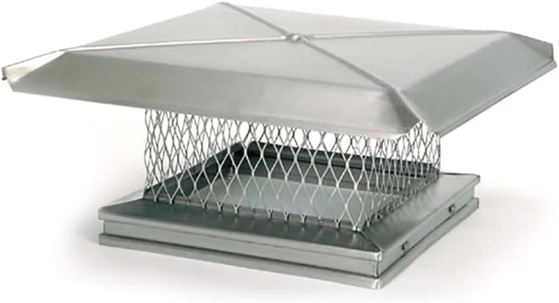 Photo 1 of Homesaver Pro Stainless Steel Chimney Cap by Copperfield Chimney Supply 15 Inch x 15 Inch 