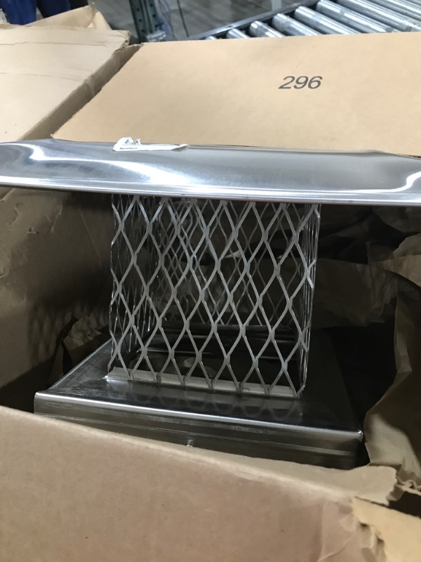 Photo 2 of Homesaver Pro Stainless Steel Chimney Cap by Copperfield Chimney Supply 15 Inch x 15 Inch 