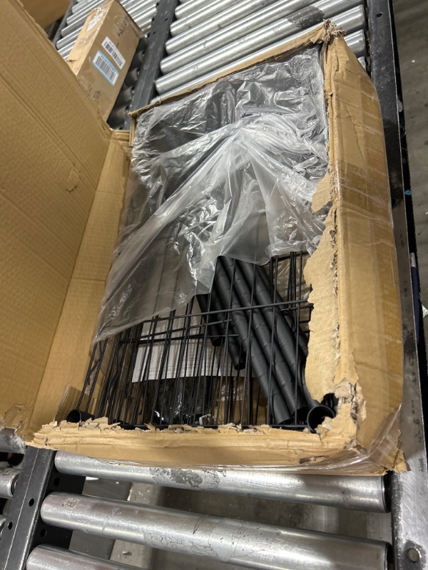 Photo 1 of 5-Tier Shelf Storage Rack for Home Office Garage Kitchen Bathroom, Adjustable Heavy Duty Metal Shelf Storage Rack, Black