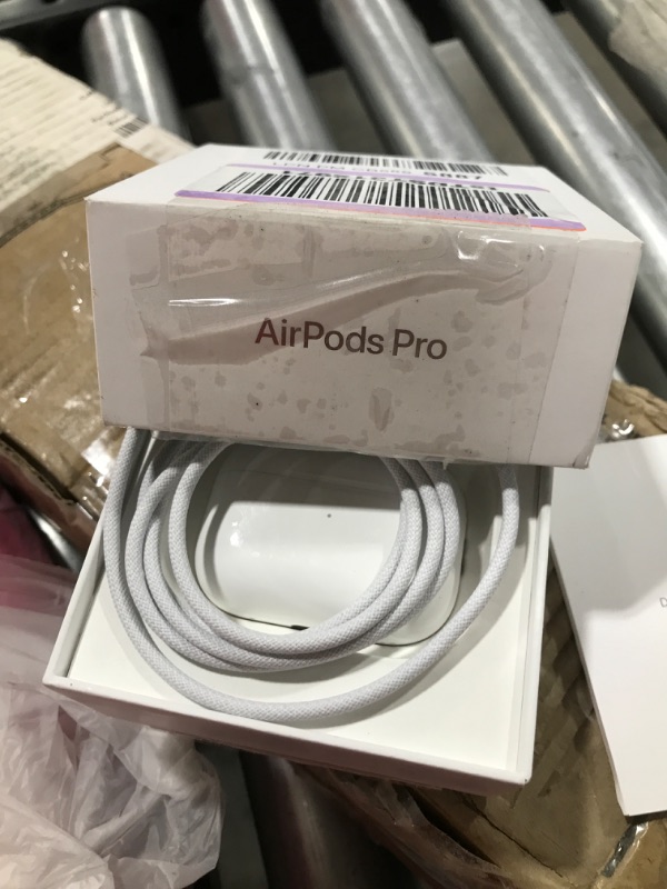 Photo 3 of Apple AirPods Pro (2nd Generation) Wireless Ear Buds with USB-C Charging, Up to 2X More Active Noise Cancelling Bluetooth Headphones, Transparency Mode, Adaptive Audio, Personalized Spatial Audio USB-C Without AppleCare+
