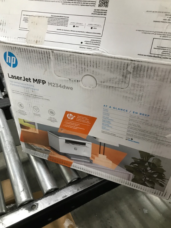 Photo 2 of HP LaserJet MFP M234dwe All-in-One Wireless Black & White Printer with HP+ and 6 Months Free-cartridges (6GW99E)