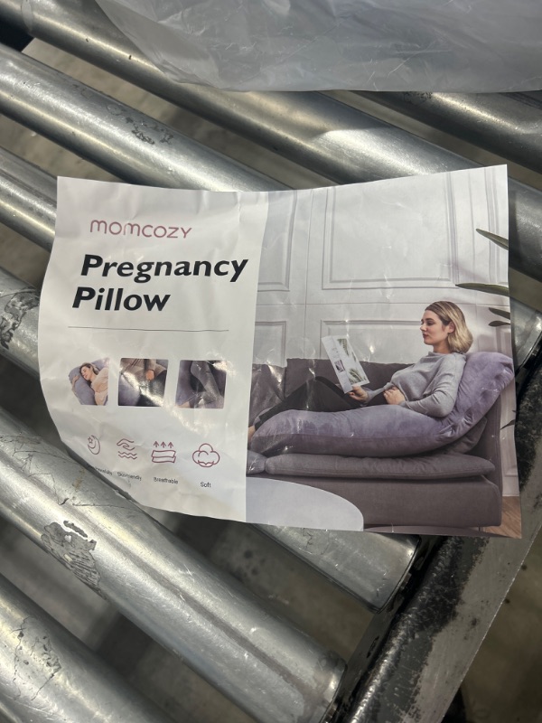 Photo 1 of momcozy Pregnancy Pillow (Grey)
