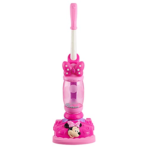 Photo 1 of Disney Junior Minnie Mouse Twinkle Bows Play Vacuum with Lights and Realistic Sounds, Amazon Exclusive, by Just Play
