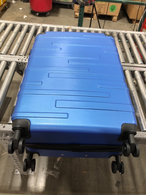 Photo 1 of Coolife Luggage Expandable(only 28") Suitcase 3 Piece Set with TSA Lock Spinner 20in24in28in (blue)