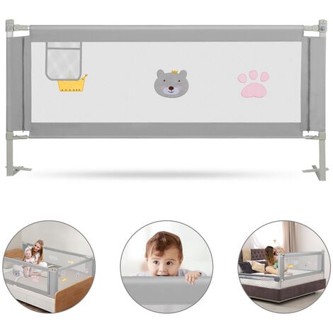 Photo 1 of  Bed Rail Toddler Bed Protection Bedroom Accessory for Boys and Girls Bed Rail
