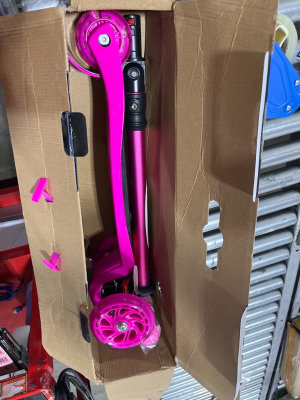 Photo 1 of 3 Wheel foldable scooter, Pink