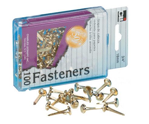 Charles Leonard Chl4Rbp Brass Paper Fasteners 2 for sale | Las Vegas ...