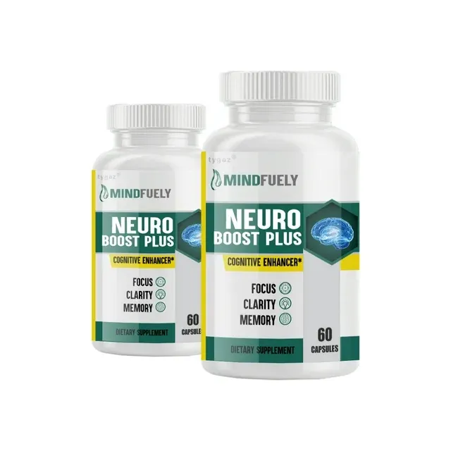 Photo 1 of (2 Pack) Mindfuely, Mindfuely Neuro Boost Plus - 120 Capsules
EXP 06/2024