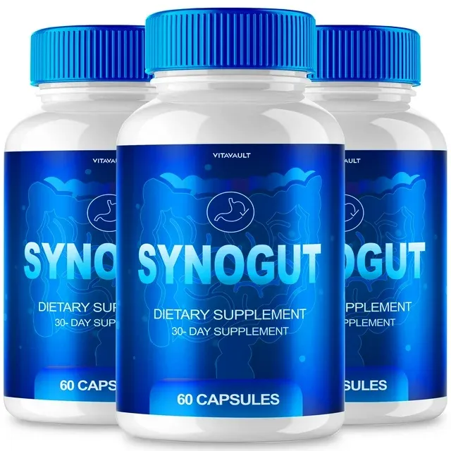 Photo 1 of (3 Pack) Synogut Digestive Health Support, 180 Capsules - Enhance Your Gut Health & Digestive System with Original Formula
EXP 07 2025