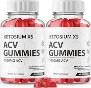 Photo 1 of (2 Pack) Ketosium XS Keto ACV Gummies Weight Loss - 120 Gummies BB09 2025