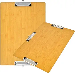 Photo 1 of 2 Pack 12x18 Clipboard Clipboard for Sketching Large Clip Boards Extra Large Clipboard 12x18 with 3 Clip Large Clipboard 12x18 for Drawing Sketching Office Supplies