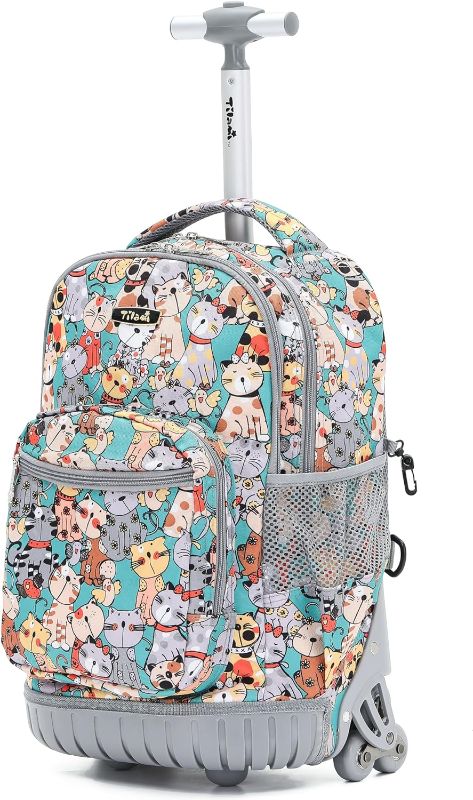 Photo 1 of Rolling Backpack for Boys Girls Cats
