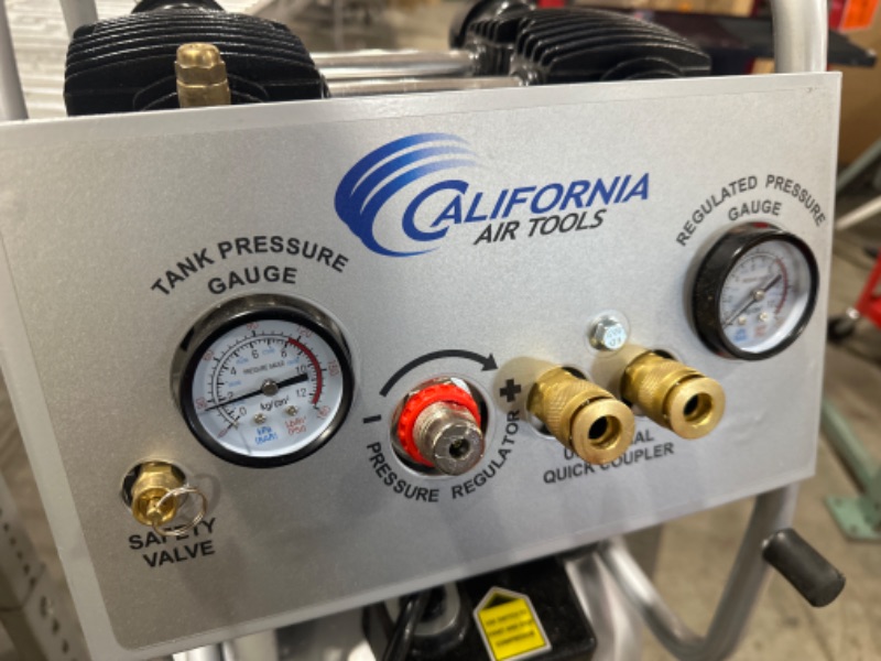 Photo 3 of California Air Tools 10020C Ultra Quiet Oil-Free and Powerful Air Compressor, 2 HP

