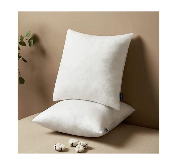 Photo 1 of 14X14 Pillow Inserts Set Of 2, Square Decorative Throw Pillows Premium