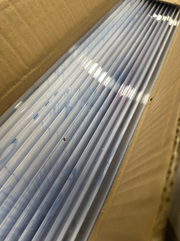 Photo 1 of 14 Pieces Polycarbonate Greenhouse Panels, Twin-Wall Polycarbonate Panels, Polycarbonate Sheet for All Weather Outdoor Garden and Greenhouse Covering (47.2''H x 23.6''W x 0.32''T) 47.2''H*23.6''W*0.32''T, 14 Pieces