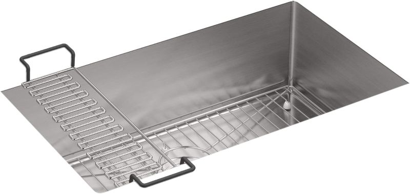 Photo 1 of Kohler K-5409-NA Strive 29-Inch x 18-5/16-Inch Undermount Medium SingleBowl Kitchen Sink, Stainless Steel