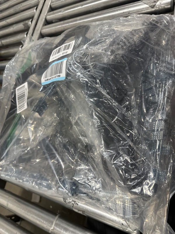 Photo 2 of Amazon Basics Velvet, Non-Slip Skirt Clothes Hangers with Clips, Black - Pack of 50 Black/Silver 50-Pack Skirt Hangers