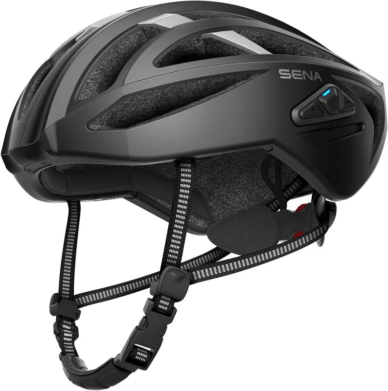 Photo 1 of Sena R2 / R2 EVO / R2X Smart Bluetooth and Mesh Intercom Communications Road Cycling Helmet, S

