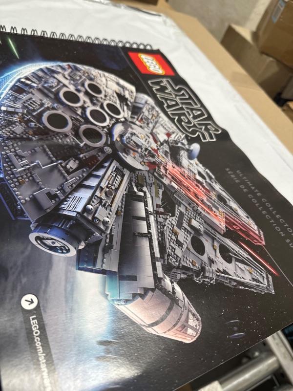 Photo 3 of LEGO Star Wars Ultimate Millennium Falcon 75192 Expert Building Kit and Starship Model, Best Gift and Movie Collectible for Adults (7541 Pieces)