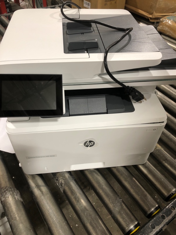 Photo 2 of HP LaserJet Enterprise MFP M430f Monochrome All-in-One Printer with built-in Ethernet & 2-sided printing (3PZ55A),white, Large