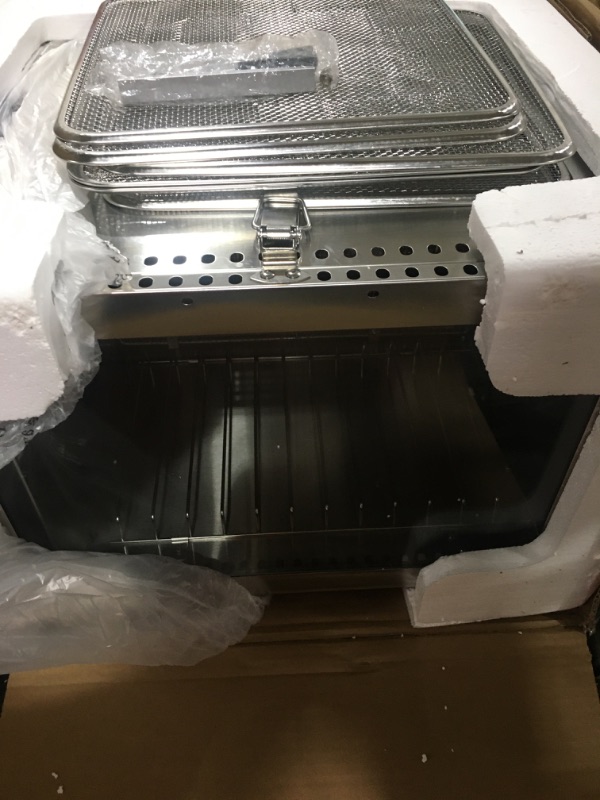 Photo 2 of Food-Dehydrator Machine 12 Stainless Steel Trays, 800W Dehydrator for Herbs, Meat Dehydrator for Jerky,190ºF Temperature Control,24H Timer,Powerful Drying Capacity for Fruits,Veggies,Yogurt
