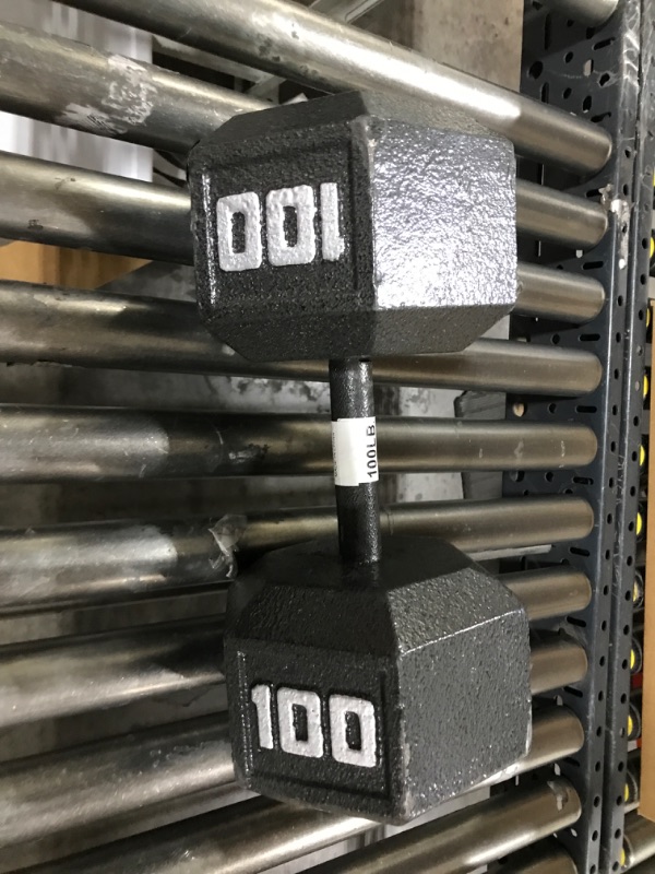 Photo 2 of Marcy Cast Iron Hex Dumbbells 100 LBS 