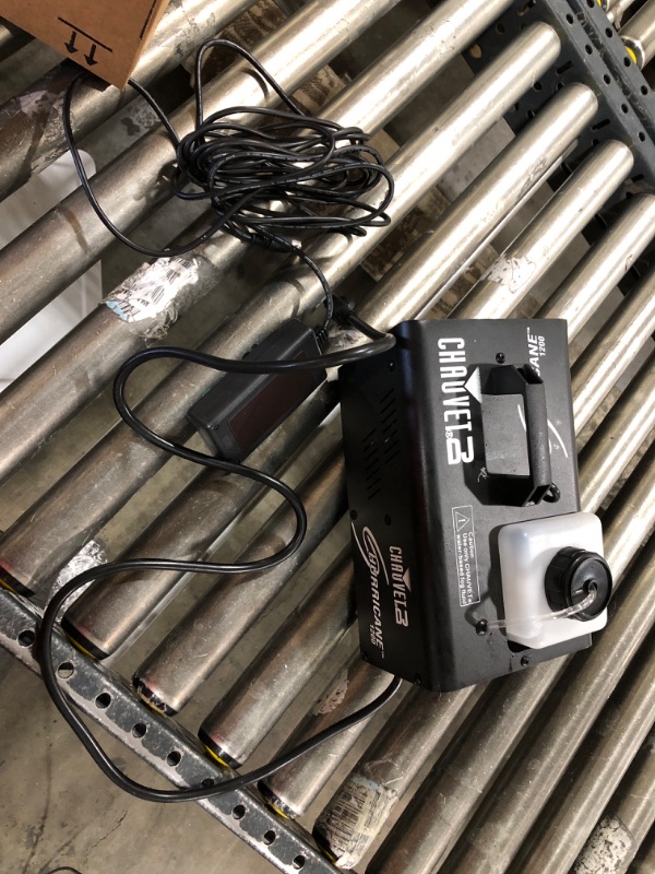 Photo 2 of Chauvet DJ Hurricane 1200 Fog Machine Bundle with DMX Cable and Austin Bazaar Polishing Cloth
