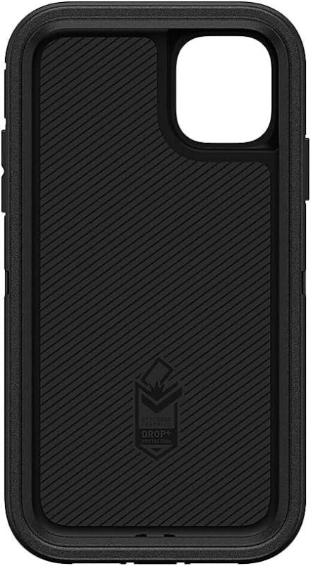 Photo 1 of OtterBox iPhone 11 (Non-retail/Ships in Polybag) Defender Series Case - Non-retail/Ships in Polybag - BLACK, rugged & durable, with port protection, includes holster clip kickstand 