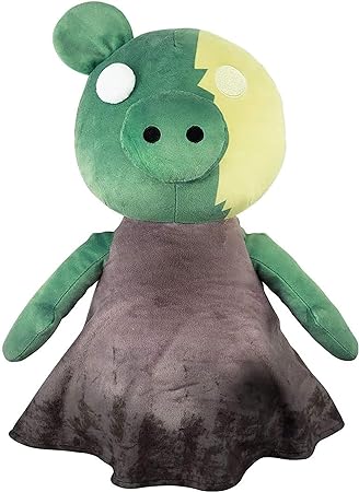 Photo 1 of PIGGY ZomPiggy Plush Stuffed Animal Toy with Light Up Eye and Sounds, 13"