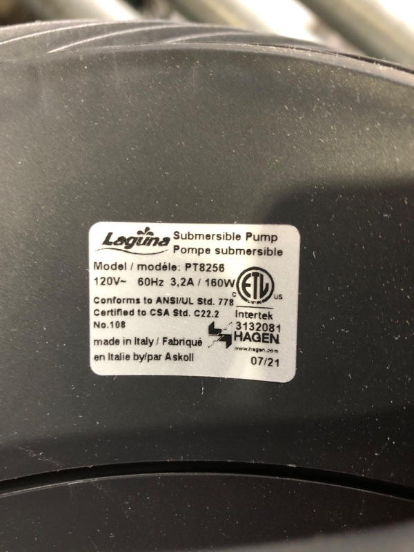 Photo 4 of **FOR PARTS** Laguna Max-Flo 960 Waterfall and Filter Pump for Ponds Up to 1920-Gallon