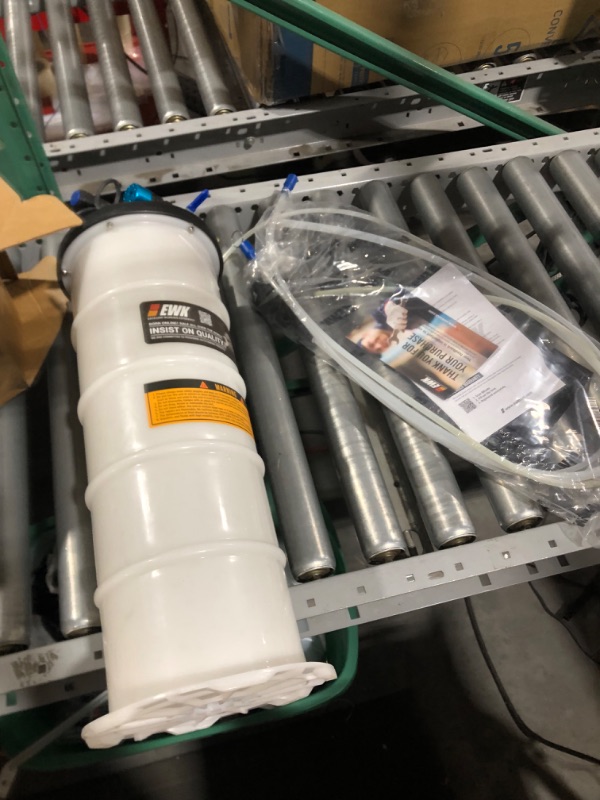 Photo 1 of EWK Patented 6.5L Pneumatic/Manual Oil Extractor Change Pump for Automotive Fluids Vacuum Evacuation